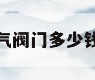 换燃气阀门多少钱一个(燃气公司更换燃气阀门维修)