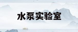 水泵实验室(水泵实验室评级标准)