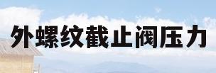 外螺纹截止阀压力(内螺纹截止阀国家标准)