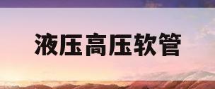 液压高压软管(液压高压软管规格型号大全)