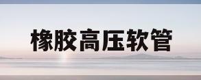 橡胶高压软管(橡胶高压软管的作用)