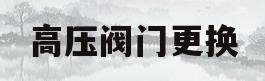 高压阀门更换(高压阀门更换填料环)