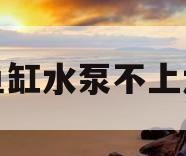 鱼缸水泵不上水(鱼缸水泵不上水的原因及解决办法图片)