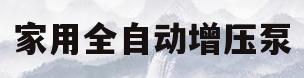 家用全自动增压泵(家用全自动增压泵压力大小怎么调)